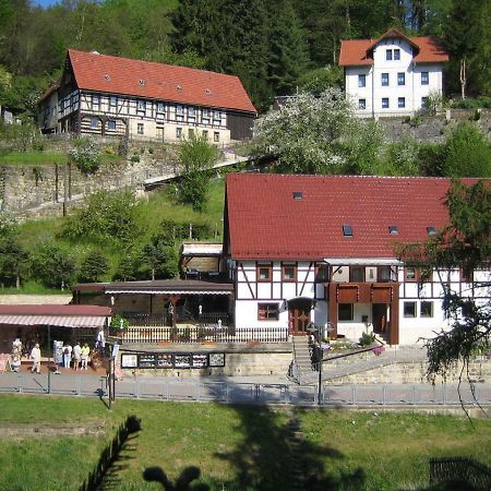 Ferienwohnung Am Gruenbach Rathen Exteriör bild