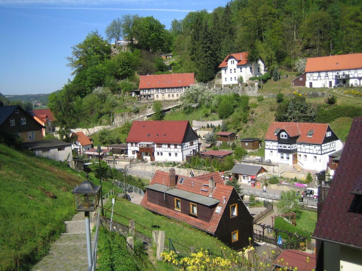 Ferienwohnung Am Gruenbach Rathen Exteriör bild