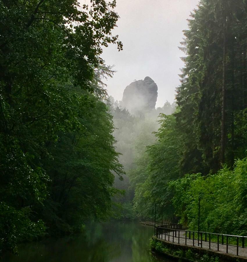 Ferienwohnung Am Gruenbach Rathen Exteriör bild